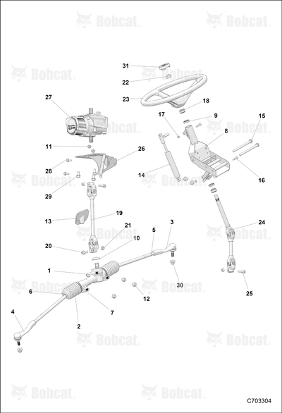 Shaft Steering