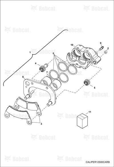 Caliper Brake Left Hand