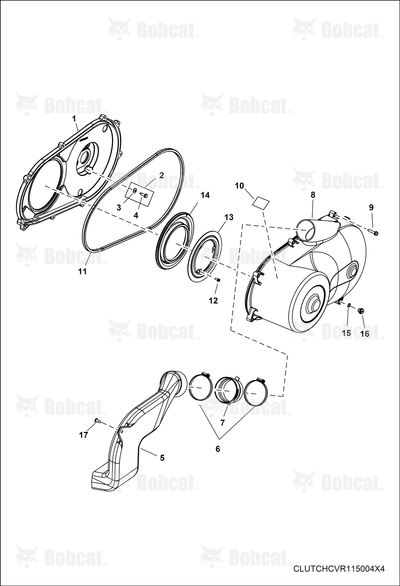 Seal, Outer Clutch Cover