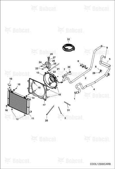 Hose .75 In Id Rad Inlet