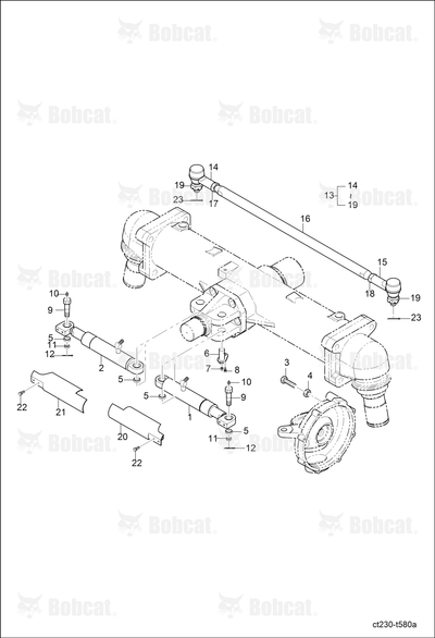 Cap End Left Hand Assembly