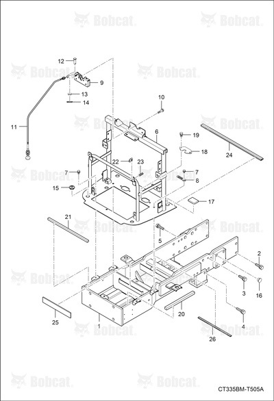 Frame, Axle Front