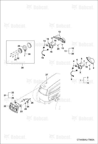 Housing, Head Lamp