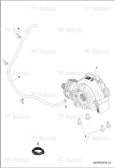 Gearcase Front Assembly