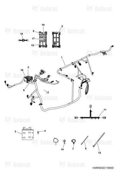 Clip, Routing