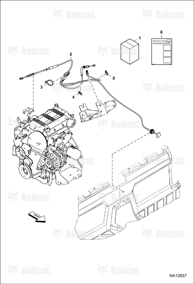 Cable, Throttle Hand