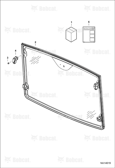 Handle Latch Windshield