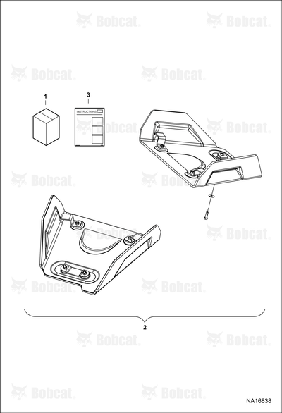 Kit Guard A-Arm Rear