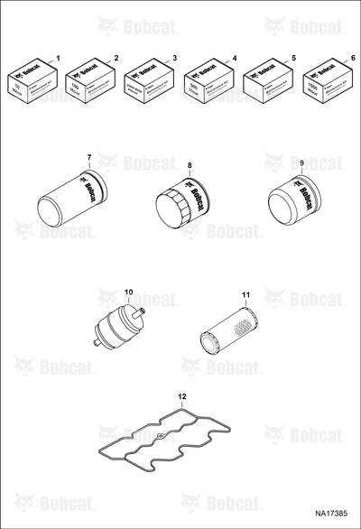 Kit Maintenance 800 Hr