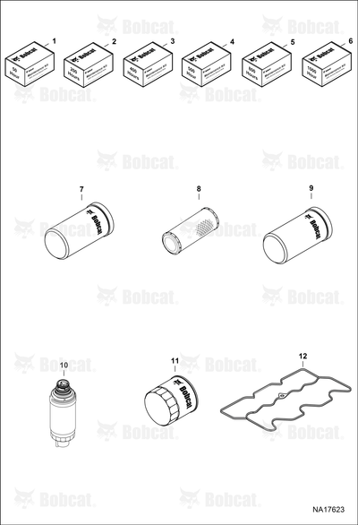 Kit Maintenance 500 Hr