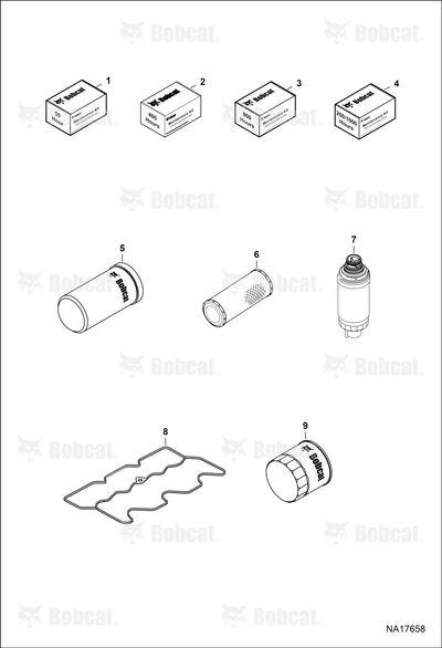 Kit Maintenance 800 Hr