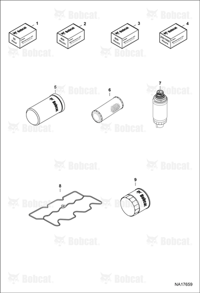 Kit Maintenance 800 Hr