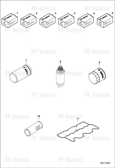 Kit Maintenance 800 Hr