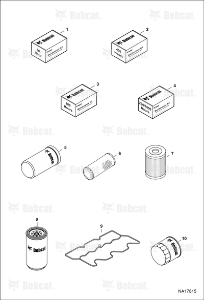 Kit Maintenance 800 Hr