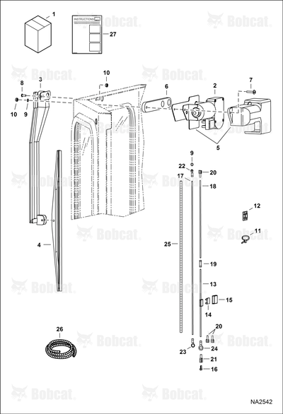 Cover, Motor Wiper