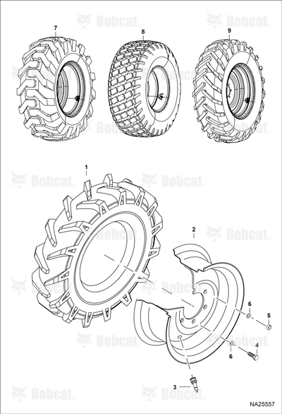 Wheel Assembly 24X12.00-12
