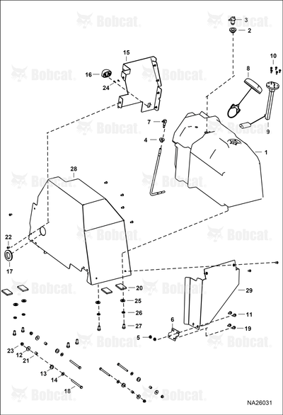 Panel Tank End Plate