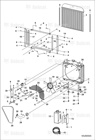 Support Radiator