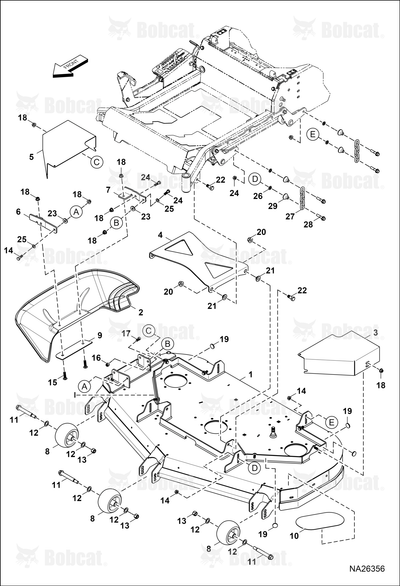 Service Deck Bn 52 In 6 Bolt
