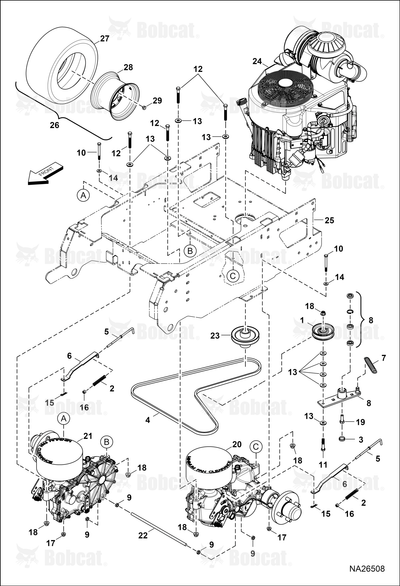 Transaxle Left Hand 3800