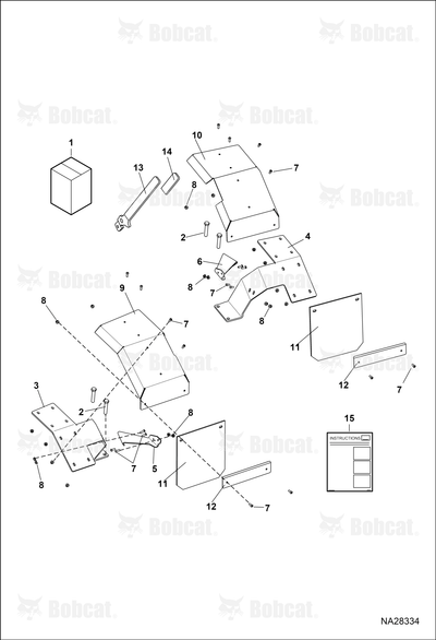 Plt-Mud Flap Cap