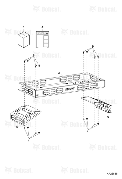 Overbed Cargo Rack