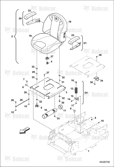 Seat Non Susp