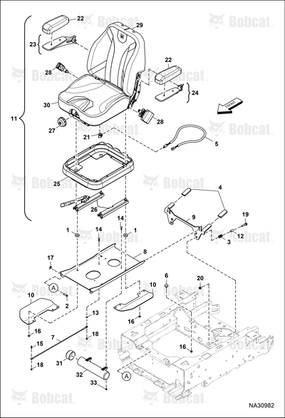 Switch Assembly Seat