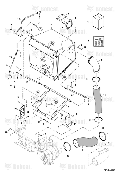 Tube Assembly Lower 8 X 38
