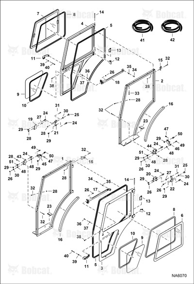 Bracket Stay Door Left Hand