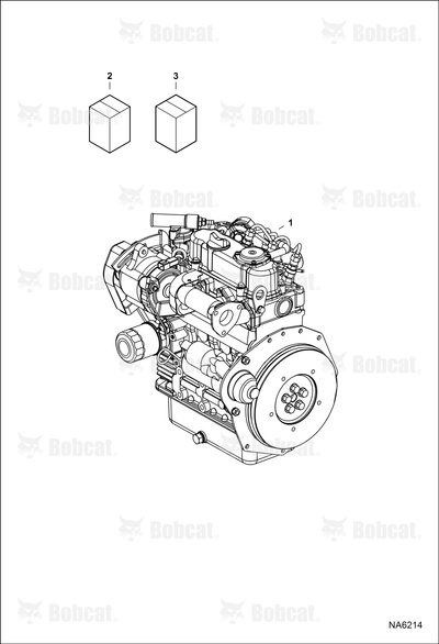 Engine Kubota D722 T4