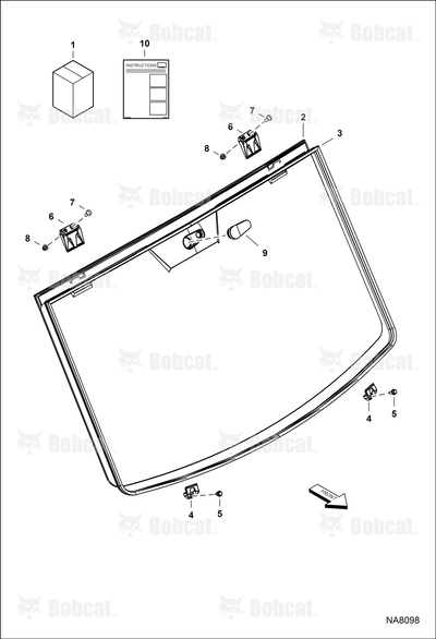 Seal, Window Frt