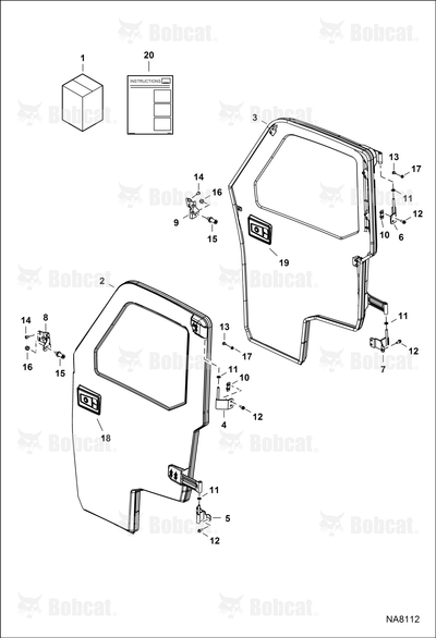 Door Canvas Panel Left Hand