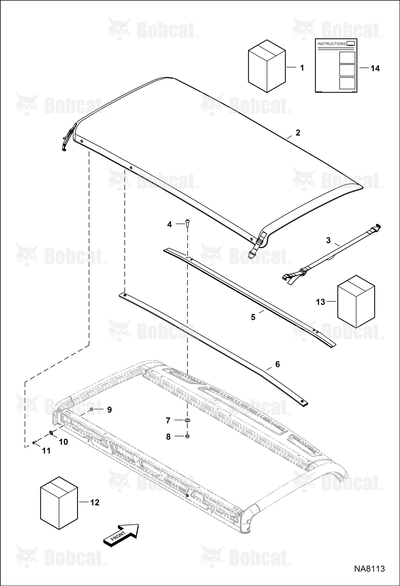 Kit, Cab Roof Canvas