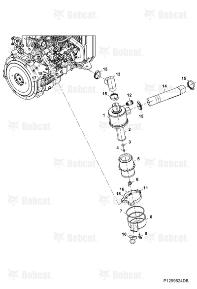 Valve, Dust Emptying
