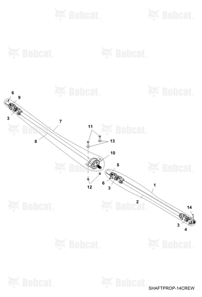 Shaft, Prop Rear
