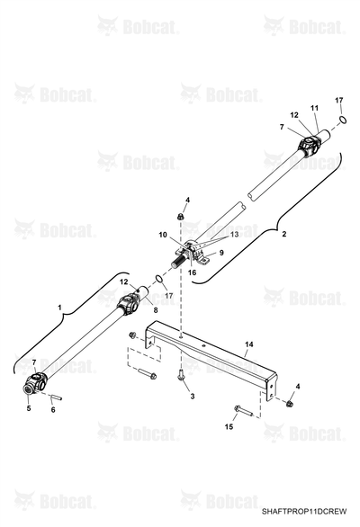 Shaft, Drive Front Split