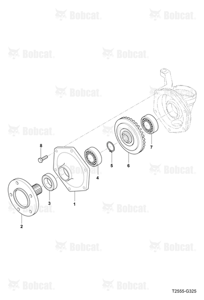 Cover Axle Front Axle