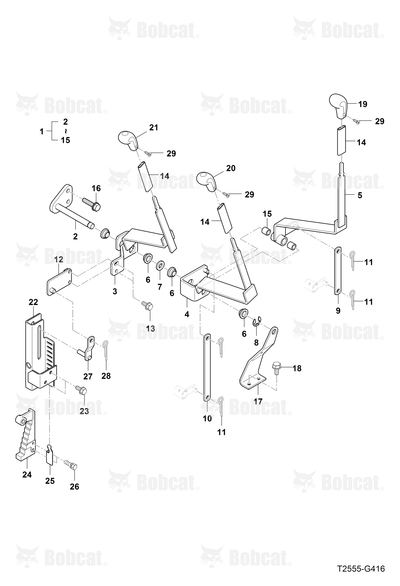Bracket Mower Deck Height