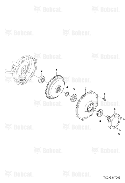 Cover Axle Front Axle