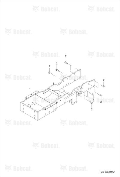 Front Axle Frame Ct20xxh, Ct20xxm
