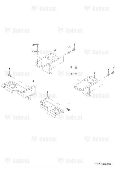 Bracket Cabin Left Hand Rr W/A