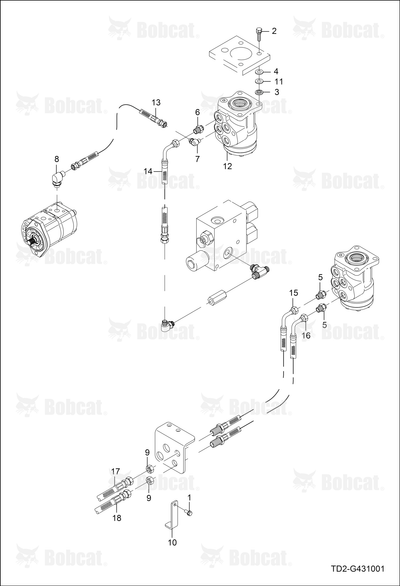 Bracket Steering Hose