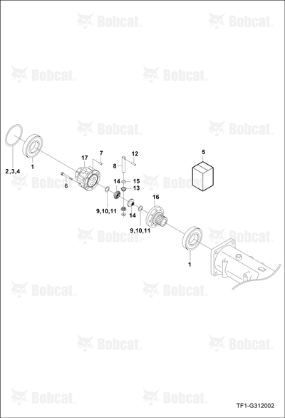 Washer Diff Pinion