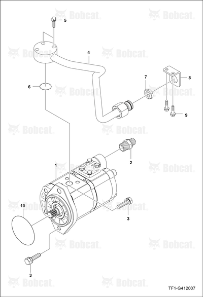 Pump Hydraulic O/P Assembly
