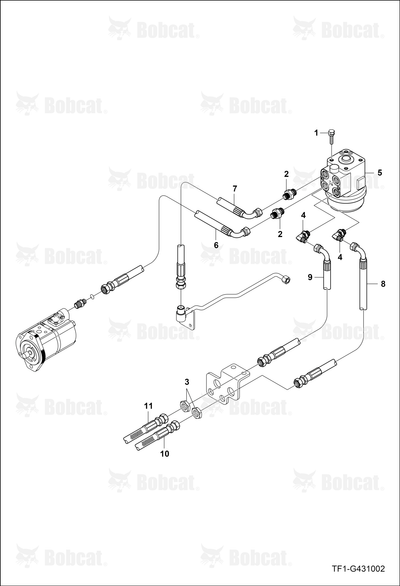 Unit Hose L1 Steering