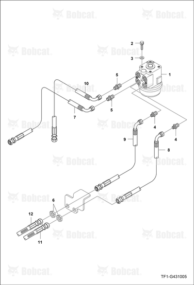 Unit Hose L Steering