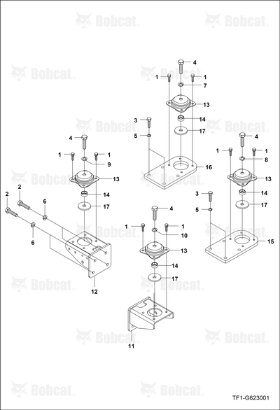 Support Rear Cabin