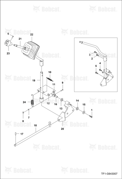 Spring PTO Lever