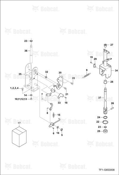 Shaft Steering Assembly